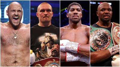 Fury, Usyk, Joshua, Whyte: Heavyweight rankings ahead of Wembley showdown