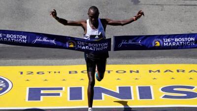 Chebet wins Boston Marathon as race returns to spring - tsn.ca - Russia - Ukraine - Switzerland - Usa - Belarus - Kenya - county Marathon - Tanzania