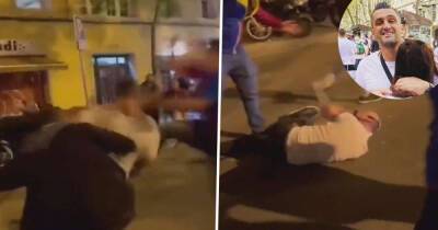 Ex-Eintracht Frankfurt striker Fenin posts video of personal assault by Barcelona fans - msn.com - Spain