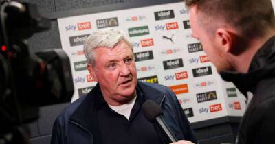 Steve Bruce reveals what he told the fourth official after 'awful' decisions