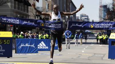 Evans Chebet leads 1st Kenyan sweep in Boston Marathon since 2012 - foxnews.com - Usa - Kenya - county Marathon - Tanzania