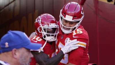 Chiefs' Patrick Mahomes talks first reaction to Tyreek Hill trade