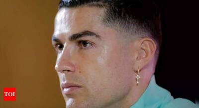Cristiano Ronaldo - Georgina Rodriguez - Cristiano Ronaldo announces death of his newborn boy - timesofindia.indiatimes.com - Manchester