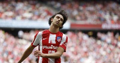Soccer-Atletico's Felix to miss rest of season with hamstring injury