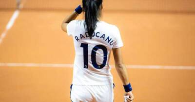 Emma Raducanu reveals why she donned Tottenham kit as she names her favourite footballers