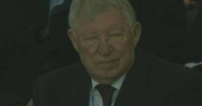 Sir Alex Ferguson goes viral again as ex-Manchester United boss spotted by cameras after Liverpool goal