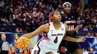 Aliyah Boston leads No. 1 South Carolina into women's final after win over Louisville