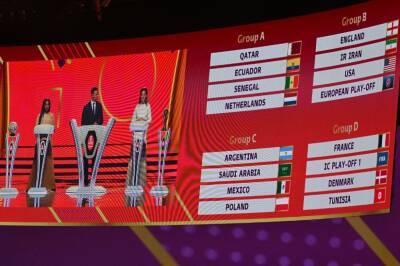 Kieran Trippier - Felix Sanchez - 5 talking points for Arab nations from World Cup draw - arabnews.com - Russia - Qatar - Ukraine - Croatia - Netherlands - Spain - Portugal - Usa - South Africa -  Doha - Senegal - Morocco - Iran - Saudi Arabia -  Riyadh -  Sanchez - Ecuador
