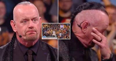 The Undertaker's WWE Hall of Fame ovation was absolutely spine-tingling