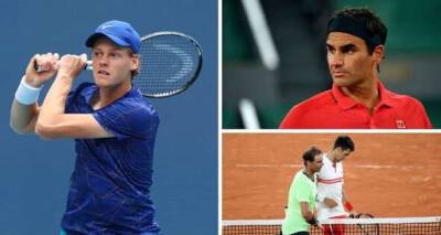 Jannik Sinner beats Roger Federer, Rafael Nadal and Novak Djokovic record