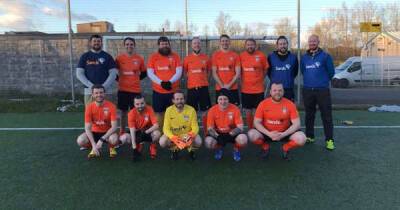 Sands United FC Larne football team helping men cope with grief of baby loss - msn.com - Britain - county Antrim