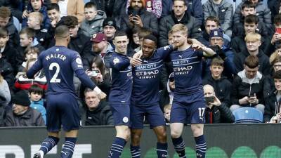 Kevin De-Bruyne - Sean Dyche - Nathan Ake - Ilkay Gundogan - Man City reclaim top spot with win at Burnley - channelnewsasia.com - Britain - Manchester -  But -  Man