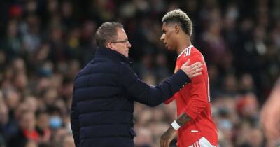 Manchester United fans have Ralf Rangnick theory as Marcus Rashford benched vs Leicester