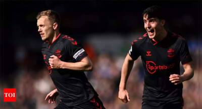 Jack Harrison - Diego Llorente - Dan James - Fraser Forster - Jesse Marsch - EPL: Stunning James Ward-Prowse free-kick earns Southampton draw at Leeds - timesofindia.indiatimes.com