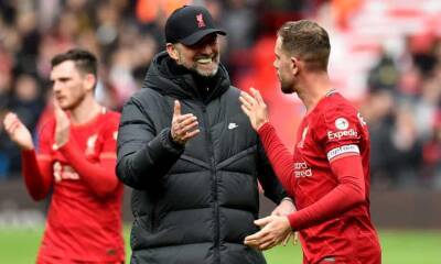 Jürgen Klopp relishes intensity of Liverpool’s title tussle with City