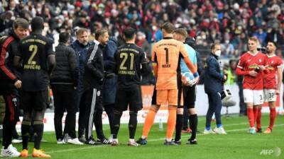 Julian Nagelsmann - Leon Goretzka - Marcel Sabitzer - Bayern rout Freiburg but 12 men on pitch could prove costly - channelnewsasia.com - Germany -  Berlin