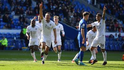 Russell Martin - Michael Obafemi - Hannes Wolf - Championship - Cardiff City - Russell Martin hails ‘best moment’ as Swansea claim historic win over Cardiff - bt.com - Scotland - Austria -  Swansea -  Cardiff