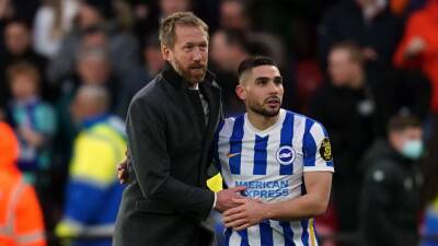 Graham Potter - Neal Maupay - Tim Krul - Dean Smith - Graham Potter praises reaction of Brighton fans to Neal Maupay’s missed chances - bt.com -  Norwich