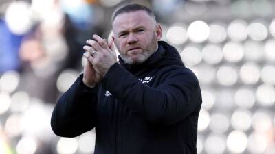 Wayne Rooney - Derby County - Tom Lawrence - Preston North End - Daniel Iversen - Curtis Davies - Championship - Wayne Rooney happy with life ‘on the edge’ despite another Derby dismissal - bt.com