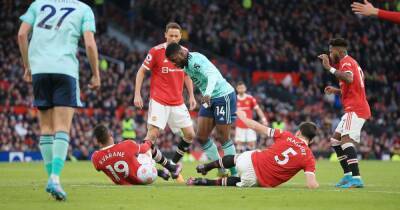 Brendan Rodgers - Raphael Varane - Scott Mactominay - James Maddison - Brendan Rodgers has Raphael Varane theory after controversial foul during Man United vs Leicester - manchestereveningnews.co.uk - Manchester