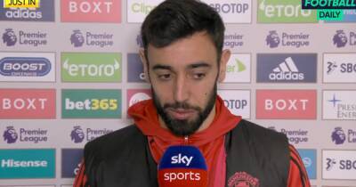 Bruno Fernandes disagrees with Gary Neville on Ralf Rangnick's Manchester United tactics
