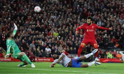 Liverpool go top after Mohamed Salah leads torment of Manchester United
