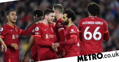 Ralf Rangnick - Bruno Fernandes - Antonio Rudiger - David De-Gea - Luis Díaz - Hannibal Mejbri - Liverpool squash Manchester United at Anfield to keep quadruple hopes alive - metro.co.uk - Manchester