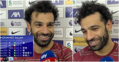 Liverpool's Mo Salah fired shots at Man Utd in cheeky interview