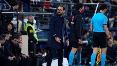 VILLARREAL VALENCIA | Bordalás: "Este partido no debería haberse jugado"