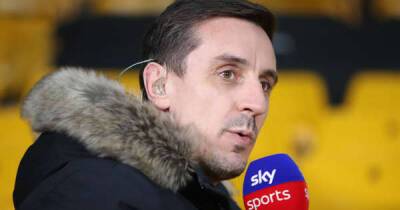 Gary Neville names the one Manchester Utd star who made him 'proud' in Liverpool defeat