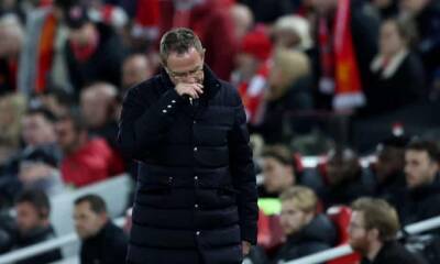 Ralf Rangnick angry after Manchester United’s ‘humiliating’ loss to Liverpool