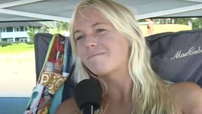 Bethany Hamilton tras el ataque de tiburón: "Es más peligroso ir en coche"