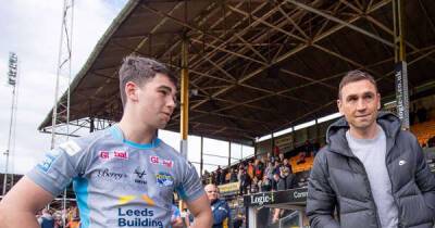 Easter Monday - Kevin Sinfield - Sinfield: I was really nervous | JJB predicts bright future for Kevin's son - msn.com - county Eagle
