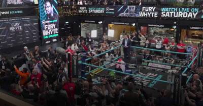 Tyson Fury vs Dillian Whyte undercard in full with Tommy Fury vs Daniel Bocianski