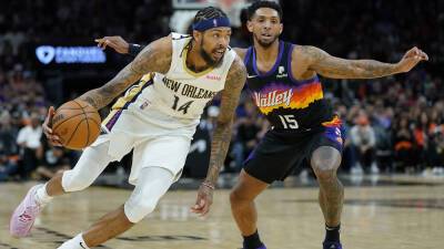 Devin Booker - Matt York - Phoenix Suns - Chris Paul - Brandon Ingram - Pelicans rally past Suns after Devin Booker's injury - foxnews.com -  New Orleans -  Phoenix