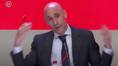 Aunque no lo crean acabó así: Rubiales expica de dónde viene "Rubi" y no es por el apellido