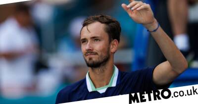 World No.2 Daniil Medvedev and fellow Russian stars face Wimbledon ban