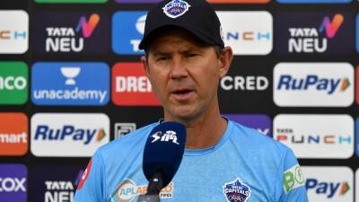 "Preparation Has Not Been Perfect But...": Ricky Ponting Gives Take Ahead Of PBKS Clash