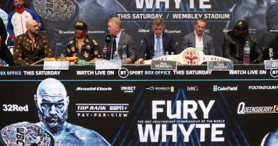 Daniel Bocianski - Tyson Fury vs Dillian Whyte press conference disrupted by 'annoying' technical issue - manchestereveningnews.co.uk - London - Poland