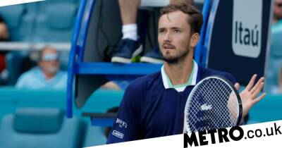 Daniil Medvedev out of Wimbledon as Russians and Belarusians banned from competing