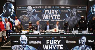 Tyson Fury vs Dillian Whyte: What time is Fury vs Whyte, how to get tickets, Fury vs Whyte undercard, and more