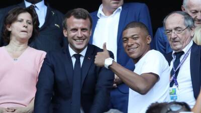 Emmanuel Macron - Mbappé: cuestión de Estado - en.as.com - Qatar