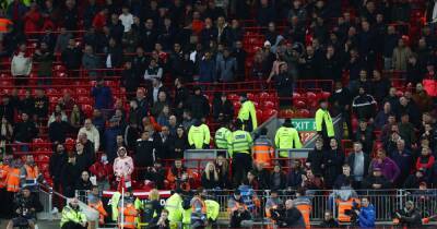 Manchester United release statement after fans heard singing about Hillsborough at Anfield