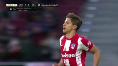 Marcos Llorente - Día histórico: Simeone hace debutar a su hijo Giuliano - en.as.com - Madrid - Santander