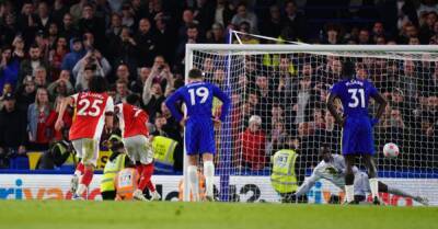 Bukayo Saka scores spot-kick as Arsenal beat Chelsea to boost top-four hopes