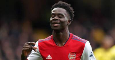 Saka pays tribute to Aubameyang and reveals aim to replicate striker’s dream Arsenal trait
