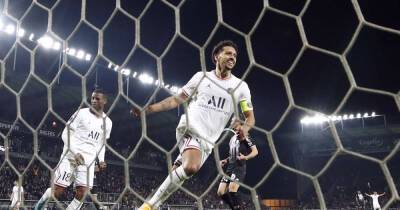 Paris St Germain - Angel Di-Maria - Marco Verratti - Sergio Ramos - Olympique De-Marseille - Soccer-PSG on the verge of 10th title after 3-0 win at Angers - msn.com - France - Monaco
