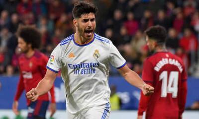 European roundup: Real Madrid move to within four points of title at Osasuna
