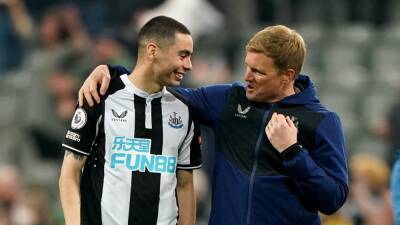 Eddie Howe - Newcastle United - Yasir Al-Rumayyan - Bobby Robson - Miguel Almiron - Eddie Howe delighted to match a Newcastle record set by Sir Bobby Robson - bt.com