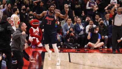 Joel Embiid - Joel Embiid shakes off rough start, hits game-winning 3-pointer in OT in 76ers-Raptors Game 3 - nbcsports.com